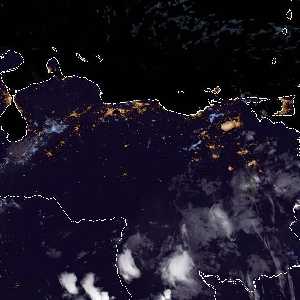 météo tropicale : Image satellite .
