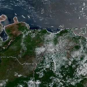 météo tropicale : Image satellite .