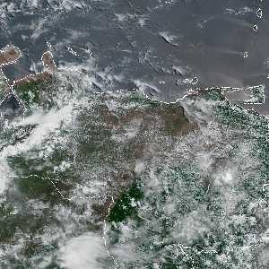 météo tropicale : Image satellite .