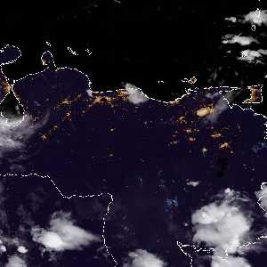 météo tropicale : Image satellite .