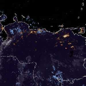 météo tropicale : Image satellite .