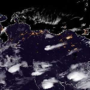 météo tropicale : Image satellite .