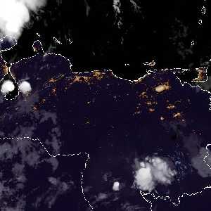 météo tropicale : Image satellite .