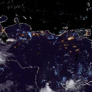météo tropicale : Image satellite .