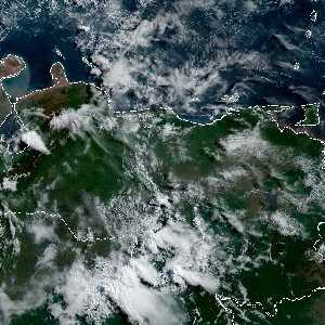 météo tropicale : Image satellite .