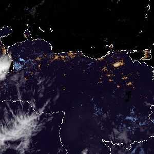 météo tropicale : Image satellite .