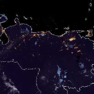 météo tropicale : Image satellite .