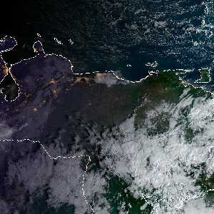 météo tropicale : Image satellite .
