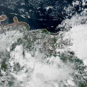 météo tropicale : Image satellite .