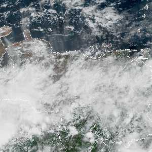 météo tropicale : Image satellite .