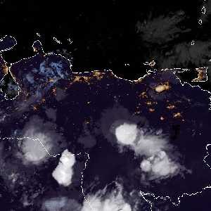 météo tropicale : Image satellite .