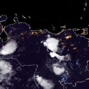 météo tropicale : Image satellite .