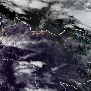 météo tropicale : Image satellite .