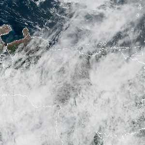 météo tropicale : Image satellite .