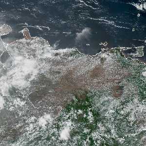 météo tropicale : Image satellite .