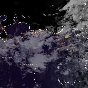 météo tropicale : Image satellite .