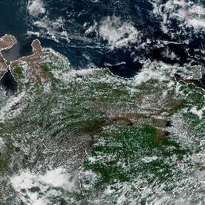 météo tropicale : Image satellite .
