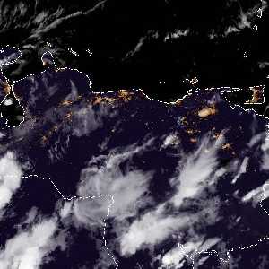 météo tropicale : Image satellite .