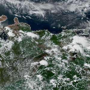 météo tropicale : Image satellite .