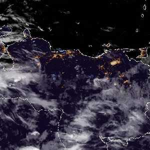 météo tropicale : Image satellite .
