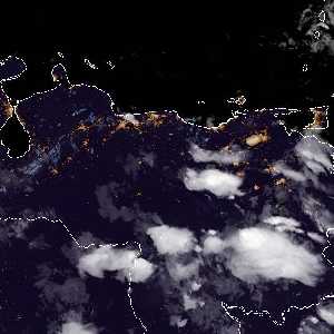 météo tropicale : Image satellite .