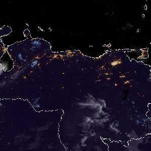 météo tropicale : Image satellite .
