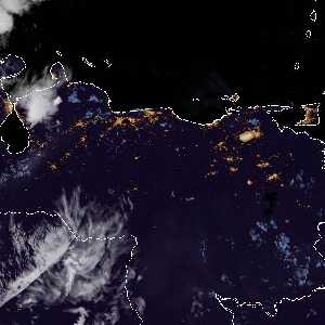 météo tropicale : Image satellite .