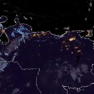 météo tropicale : Image satellite .
