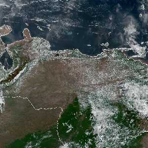météo tropicale : Image satellite .
