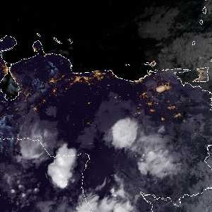météo tropicale : Image satellite .