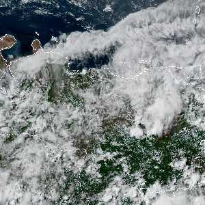 météo tropicale : Image satellite .