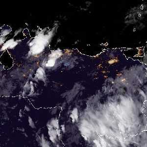 météo tropicale : Image satellite .