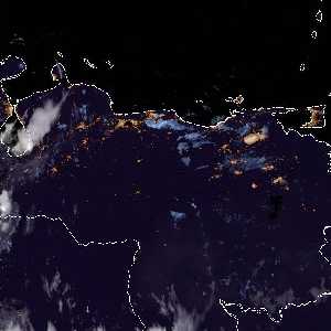 météo tropicale : Image satellite .