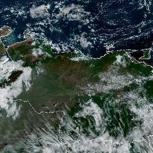météo tropicale : Image satellite .