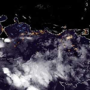 météo tropicale : Image satellite .