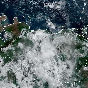 météo tropicale : Image satellite .