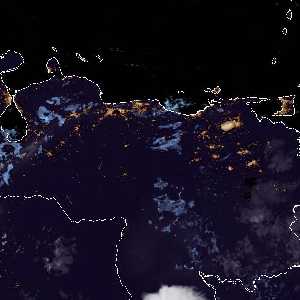 météo tropicale : Image satellite .
