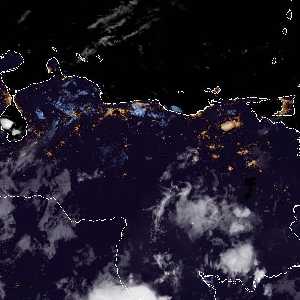 météo tropicale : Image satellite .