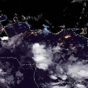 météo tropicale : Image satellite .