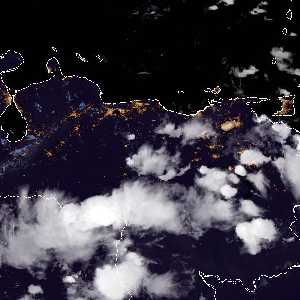 météo tropicale : Image satellite .