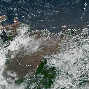 météo tropicale : Image satellite .