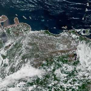 météo tropicale : Image satellite .