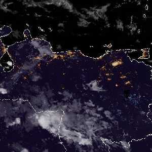 météo tropicale : Image satellite .