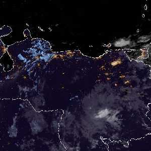 météo tropicale : Image satellite .