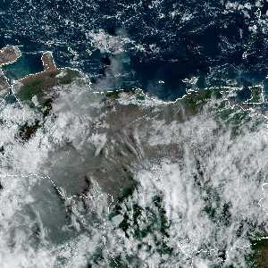 météo tropicale : Image satellite .