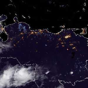 météo tropicale : Image satellite .