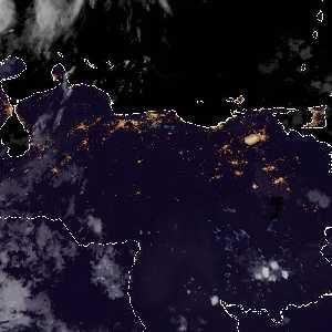 météo tropicale : Image satellite .