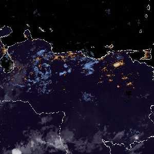 météo tropicale : Image satellite .