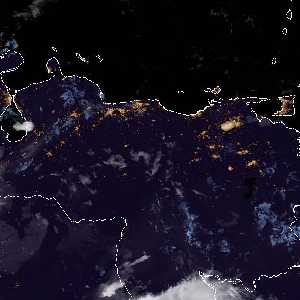 météo tropicale : Image satellite .
