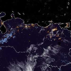 météo tropicale : Image satellite .